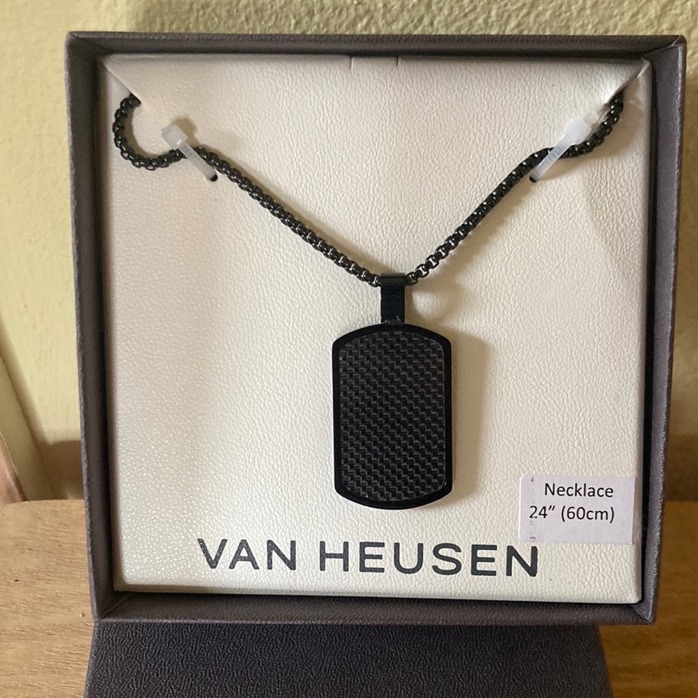 Van Heiden Men’s dog tag necklace